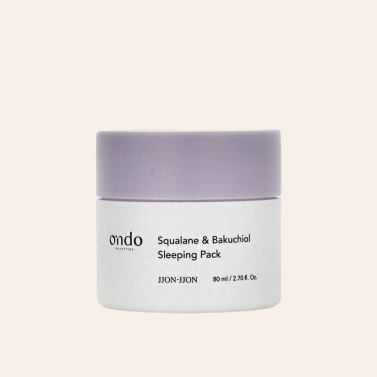 Ondo Beauty 36.5 JJON-JJON Squalane & Bakuchiol nočni paket 80 ml