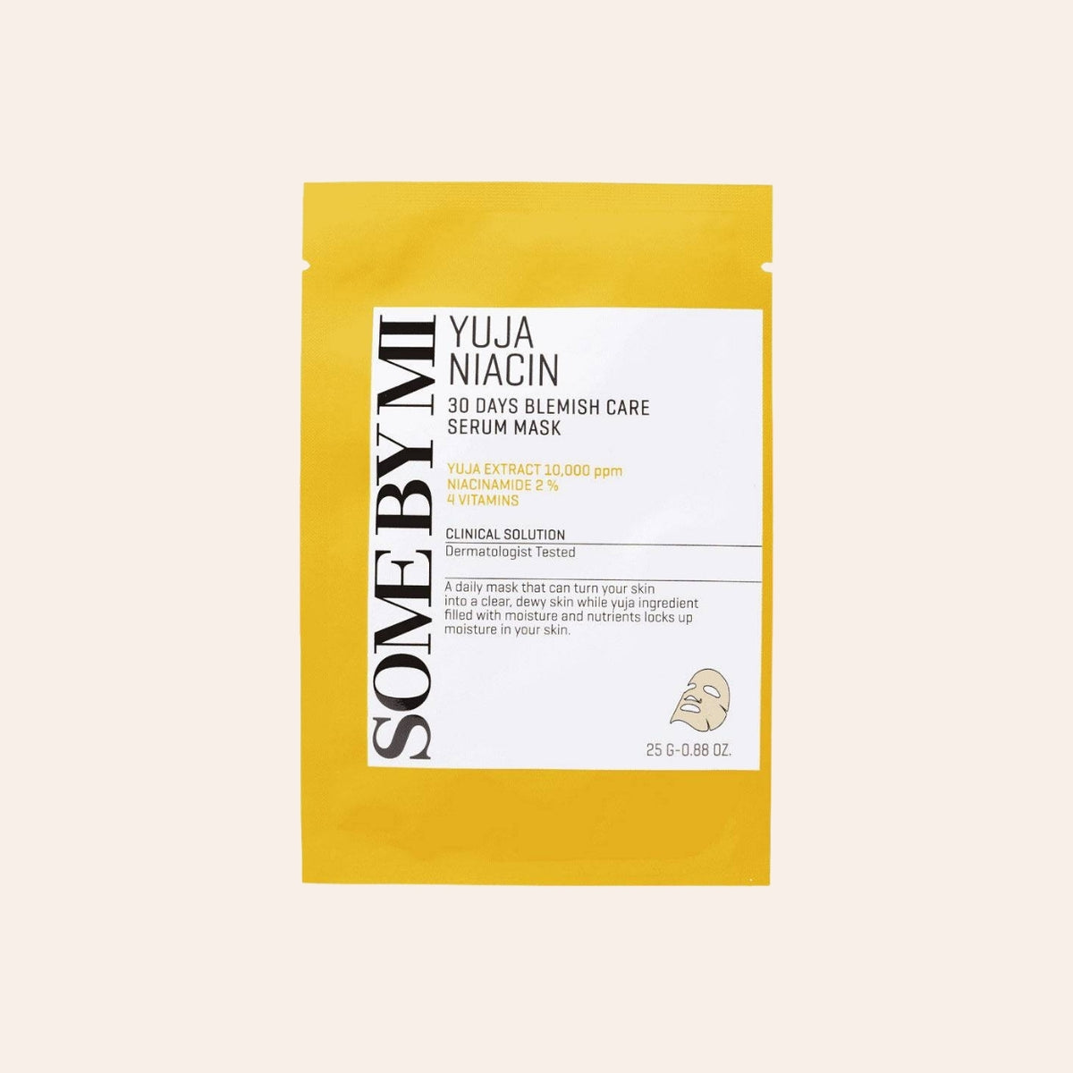 Some By Mi Yuja Niacin 30 Days Blemish Care Serum Mask 25 ml