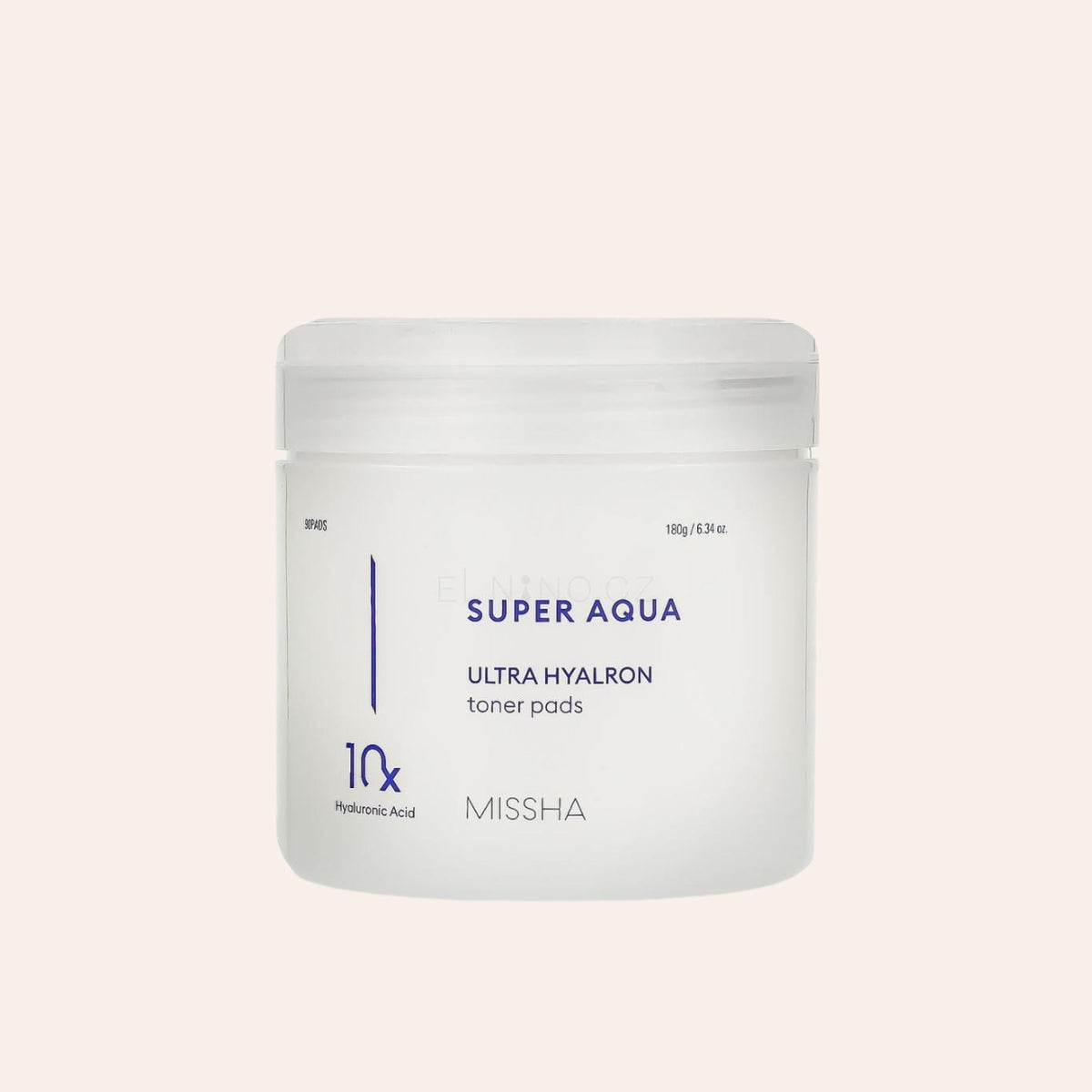Missha Super Aqua Ultra Hyalron Toner Pads 90 ml