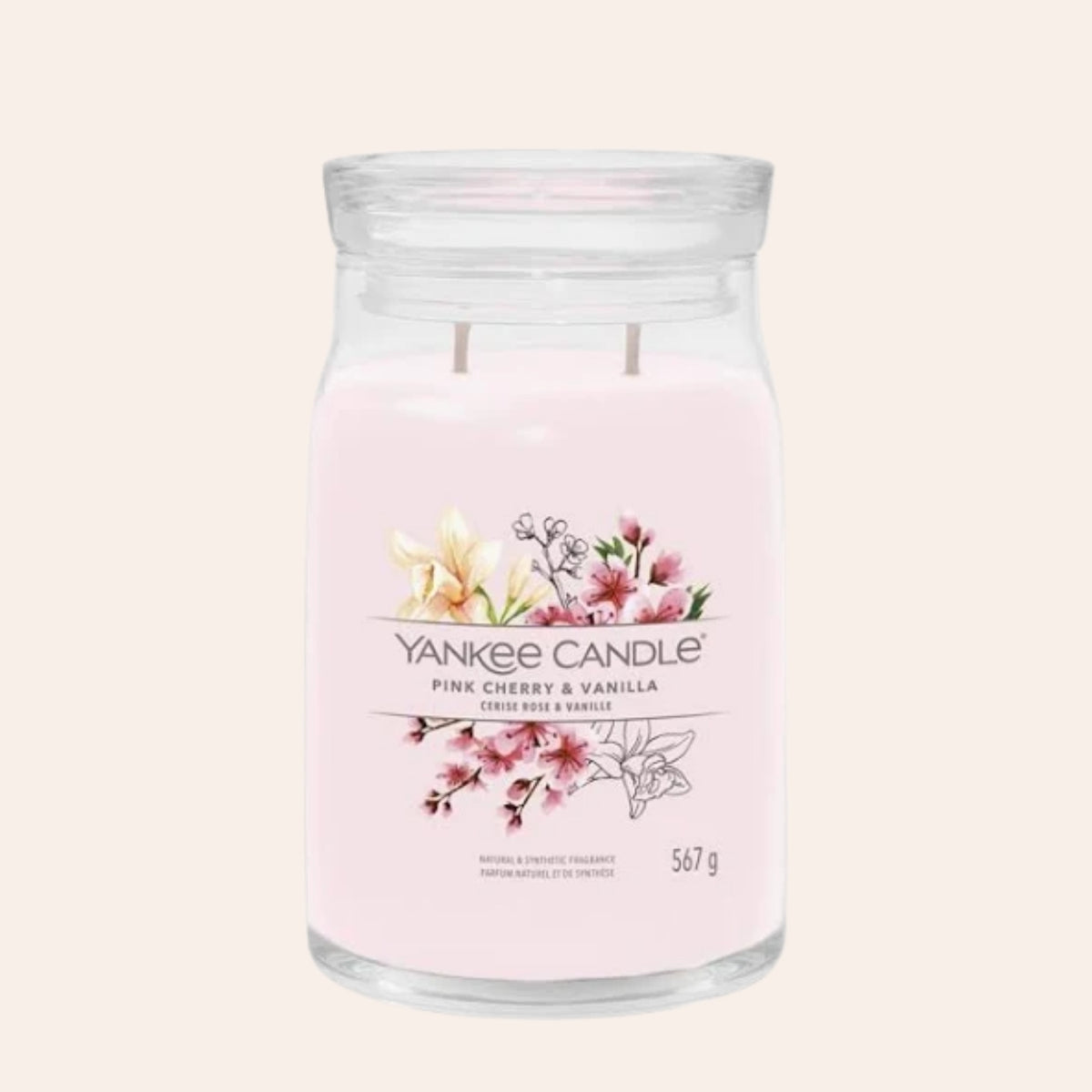 Yankee Candle Signature Pink Cherry & Vanilla 567 ml