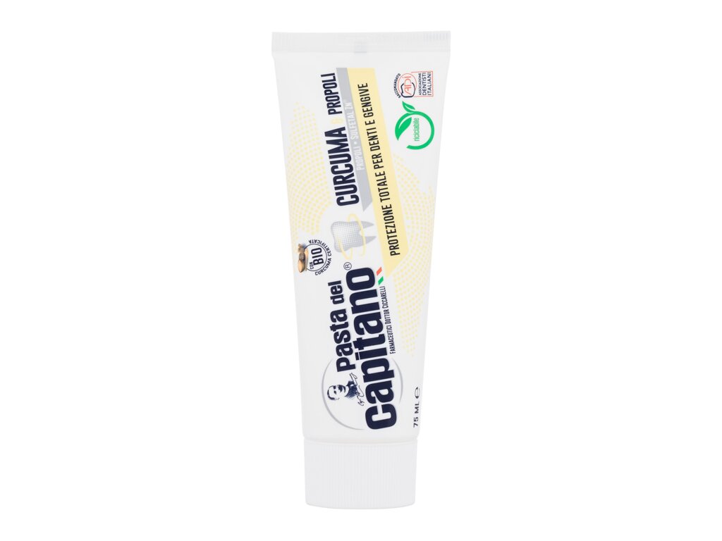 Pasta Del Capitano zobna pasta s kurkumo in propolisom 75 ml