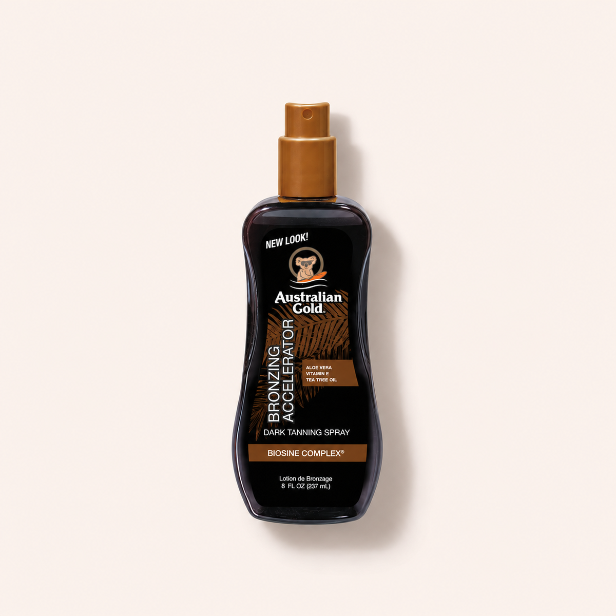 Australian Gold Bronzing Accelerator Dark Tanning Spray 237 ml – opalovací přípravek na tělo – MrRizz