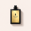 Flakon toaletní vody Banderas The Golden Secret 100 ml, tester bez víčka, na světlém pozadí – MrRizz