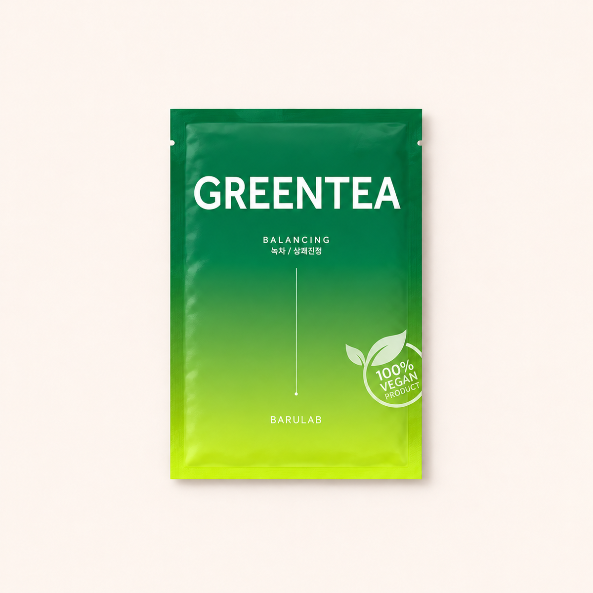 Barulab Green Tea Balancing Face Mask 23 ml – pleťová maska – MrRizz