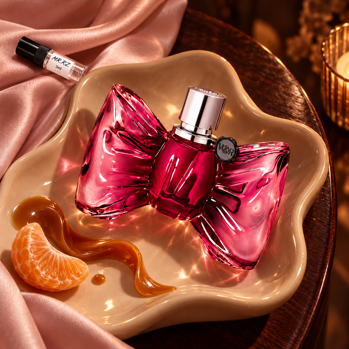Viktor & Rolf Bonbon – původní prostředí s lahvičkou vzorku MrRizz