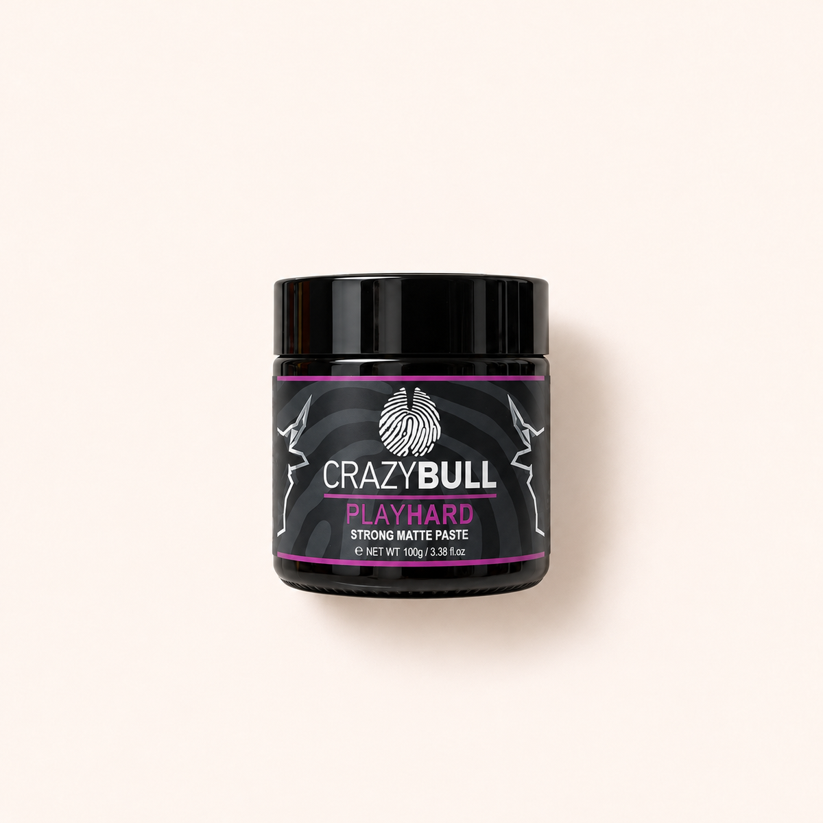 Crazy Bull Play Hard Strong Matte Paste 100 ml – krém na vlasy – MrRizz