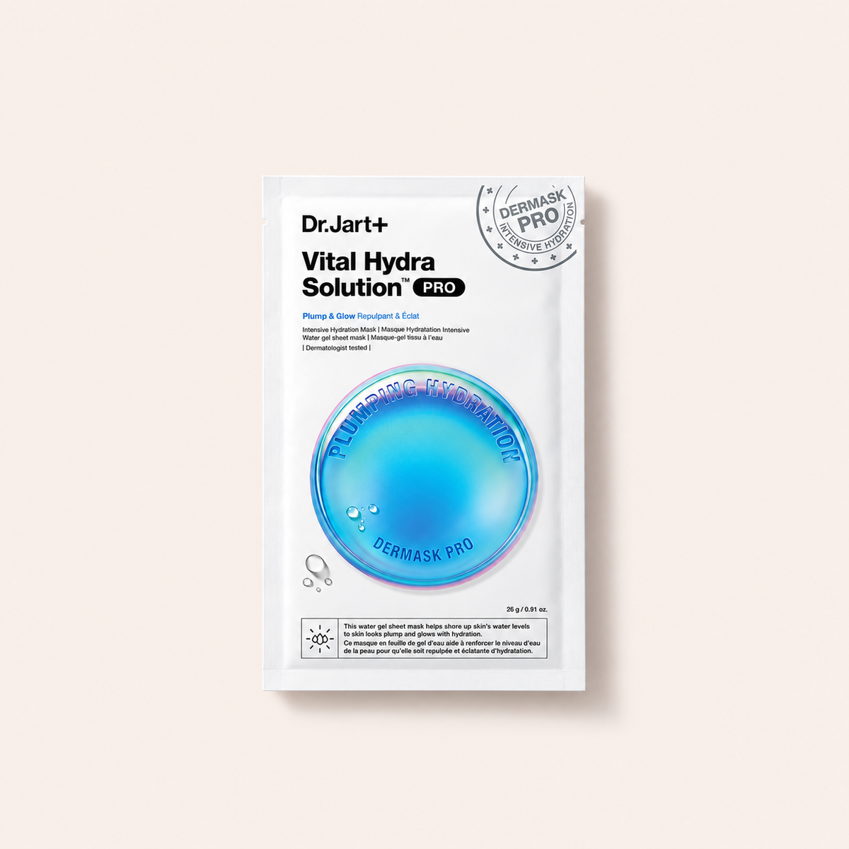 Dr. Jart+ Vital Hydra Solution Pro 26 ml – pleťová maska – MrRizz