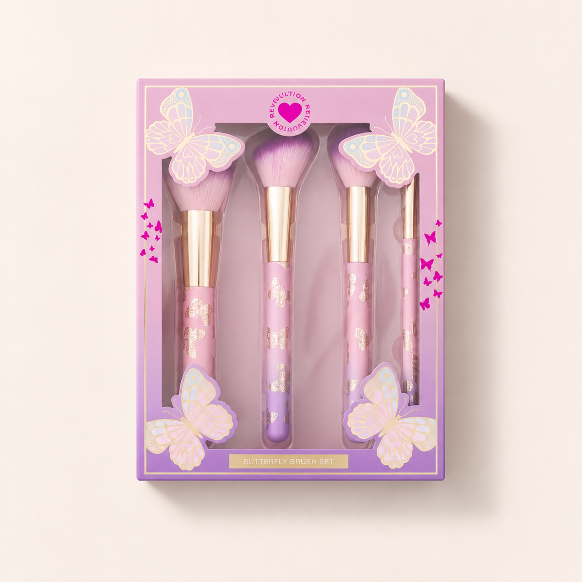I Heart Revolution Butterfly Brush Set 1 ml – štětec – MrRizz