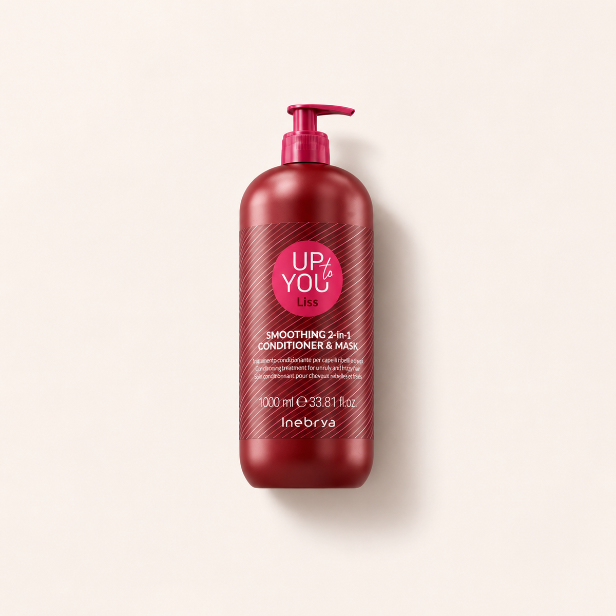 Inebrya Up To You Liss Smoothing Conditioner & Mask 1000 ml – kondicionér – MrRizz