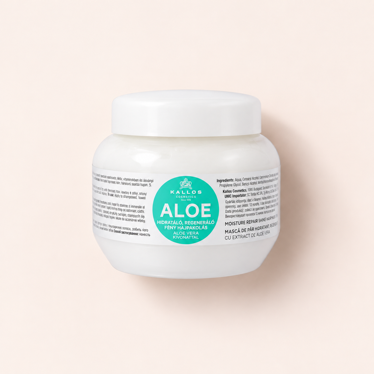 Kallos Cosmetics Aloe Vera 275 ml – maska na vlasy – MrRizz