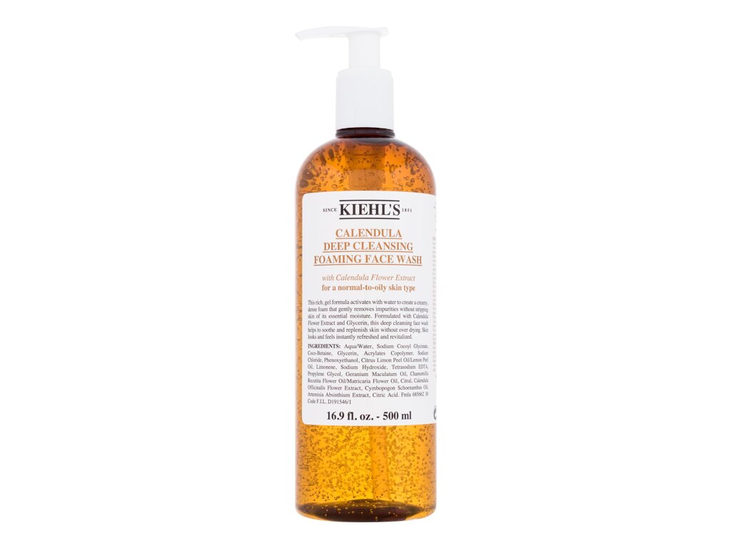Kiehl´s Calendula Deep Cleansing Foaming Face Wash 500 ml - 500ml - Čisticí gel – MrRizz