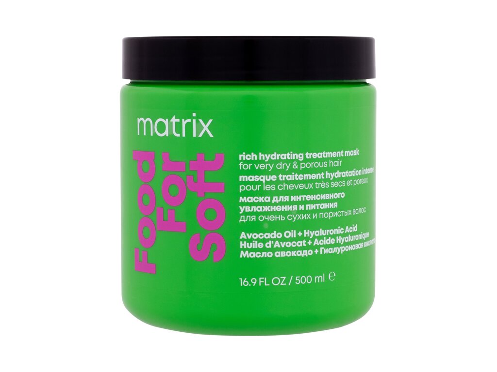 Matrix Food For Soft Rich Hydrating Treatment Mask 500 ml - 500ml - Maska na vlasy