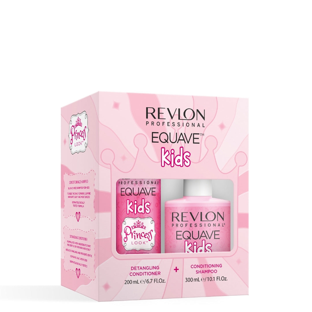 Revlon Professional Equave Kids Princess Look dárková sada šampon 300 ml + kondicionér 200 ml – originální fotografie balení