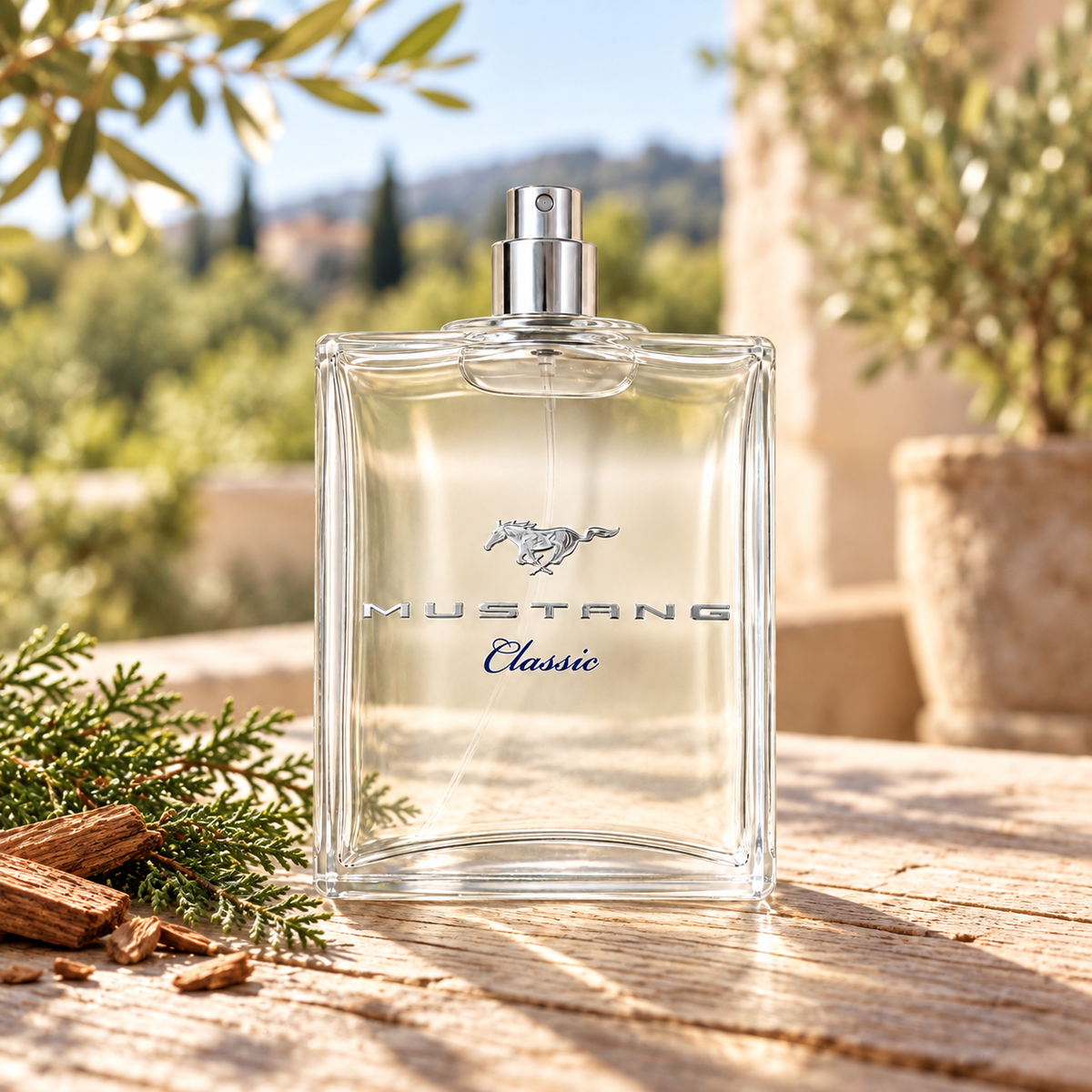Ford Mustang Classic EDT 100 ml – produkt v prostředí