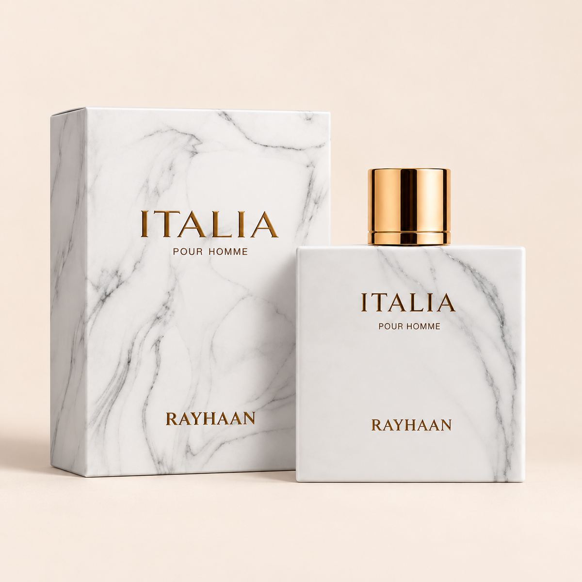 Rayhaan Italia 100 ml – produkt a balení