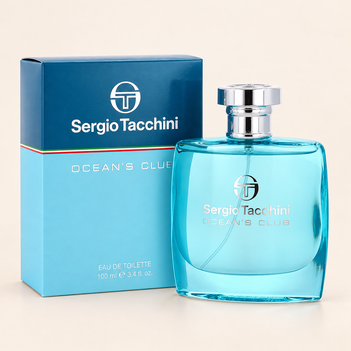 Sergio Tacchini Ocean´s Club EDT 100 ml – produkt a balení