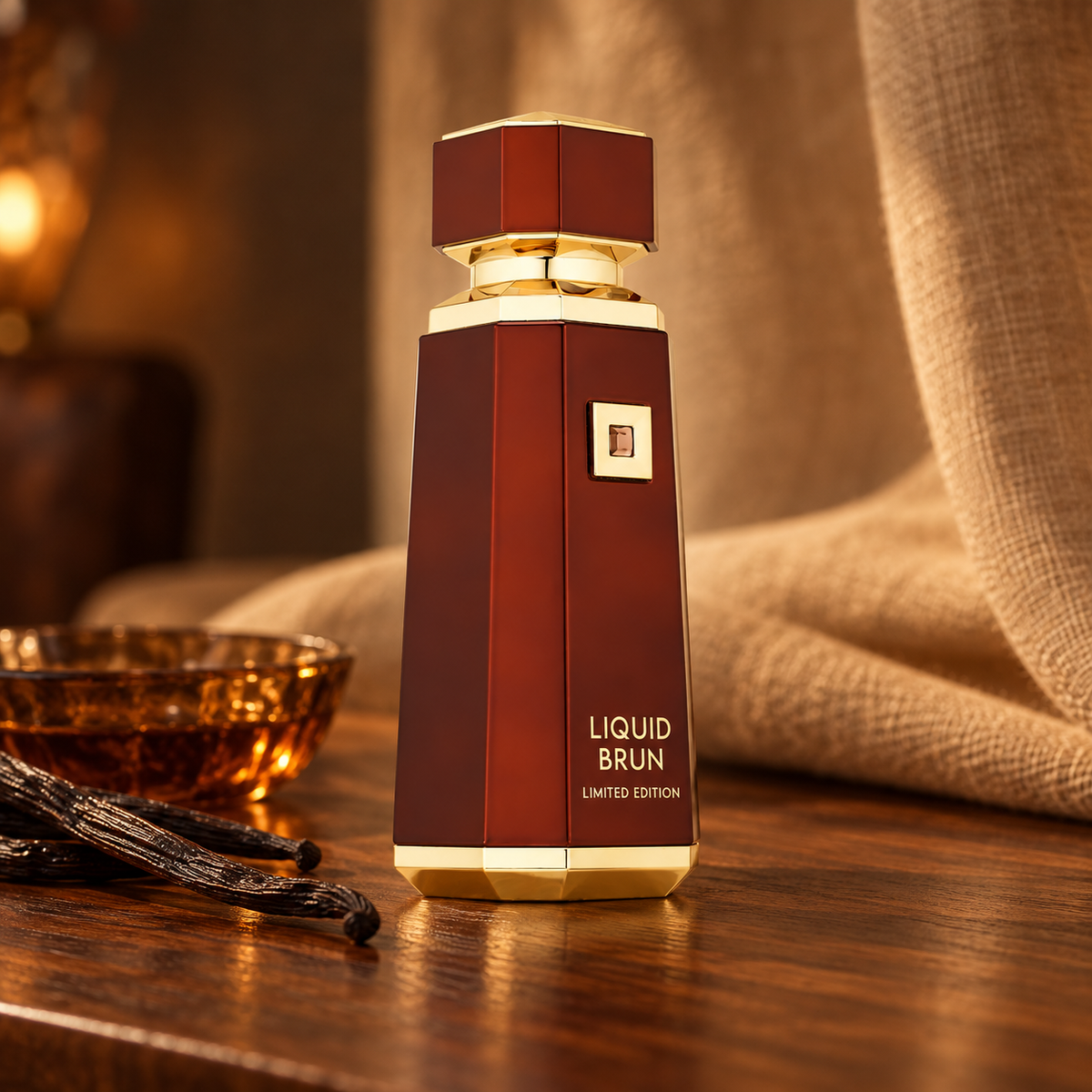 French Avenue Sweet Pleasure Collection Liquid Brun Limited Edition Extrait 150 ml – produkt v prostředí