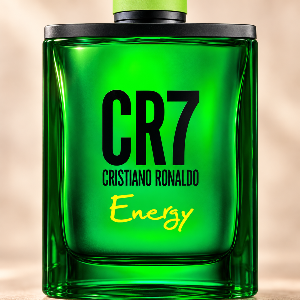Cristiano Ronaldo CR7 Energy EDT 100 ml – detail flakonu