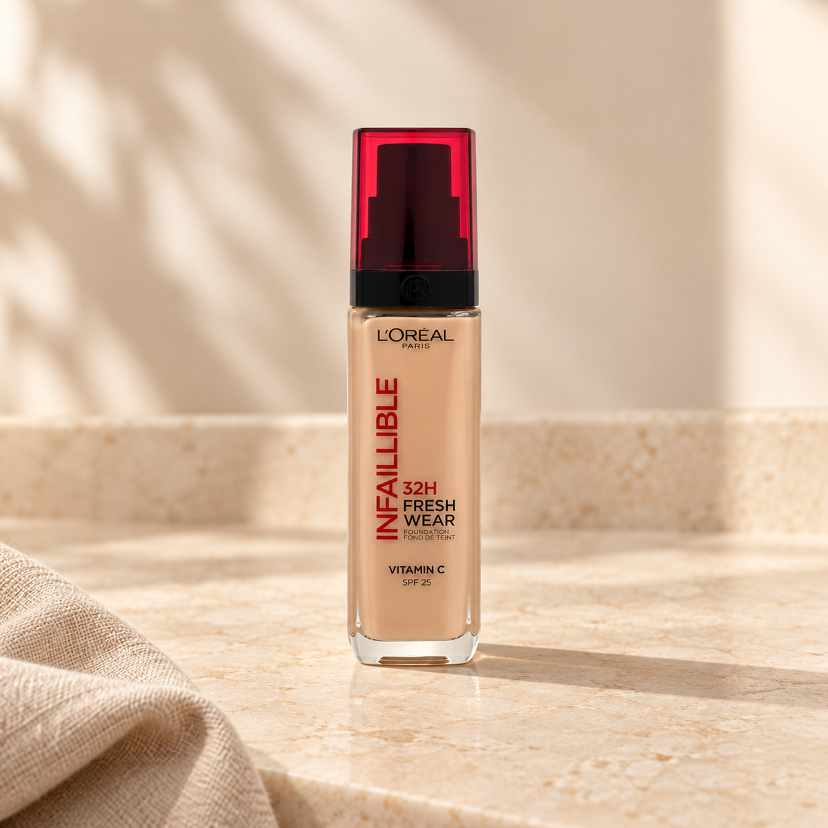 L'Oréal Paris Infaillible 32H Fresh Wear 30 ml – produkt v prostředí