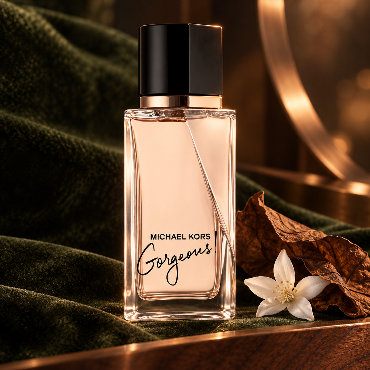 Michael Kors Gorgeous! EDP 30 ml – produkt v prostředí