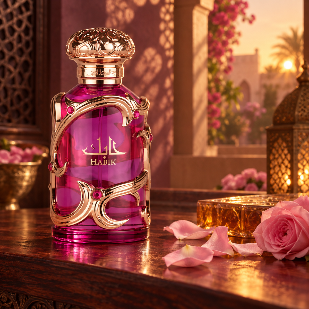 Lattafa Habik for Women EDP 100 ml – produkt v prostředí
