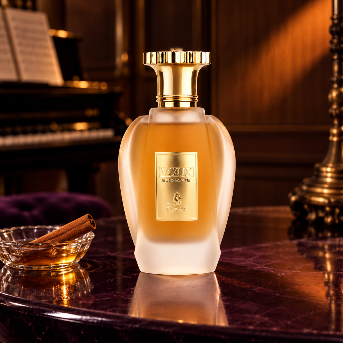 Emir Voux Elegante EDP 100 ml – produkt v prostředí