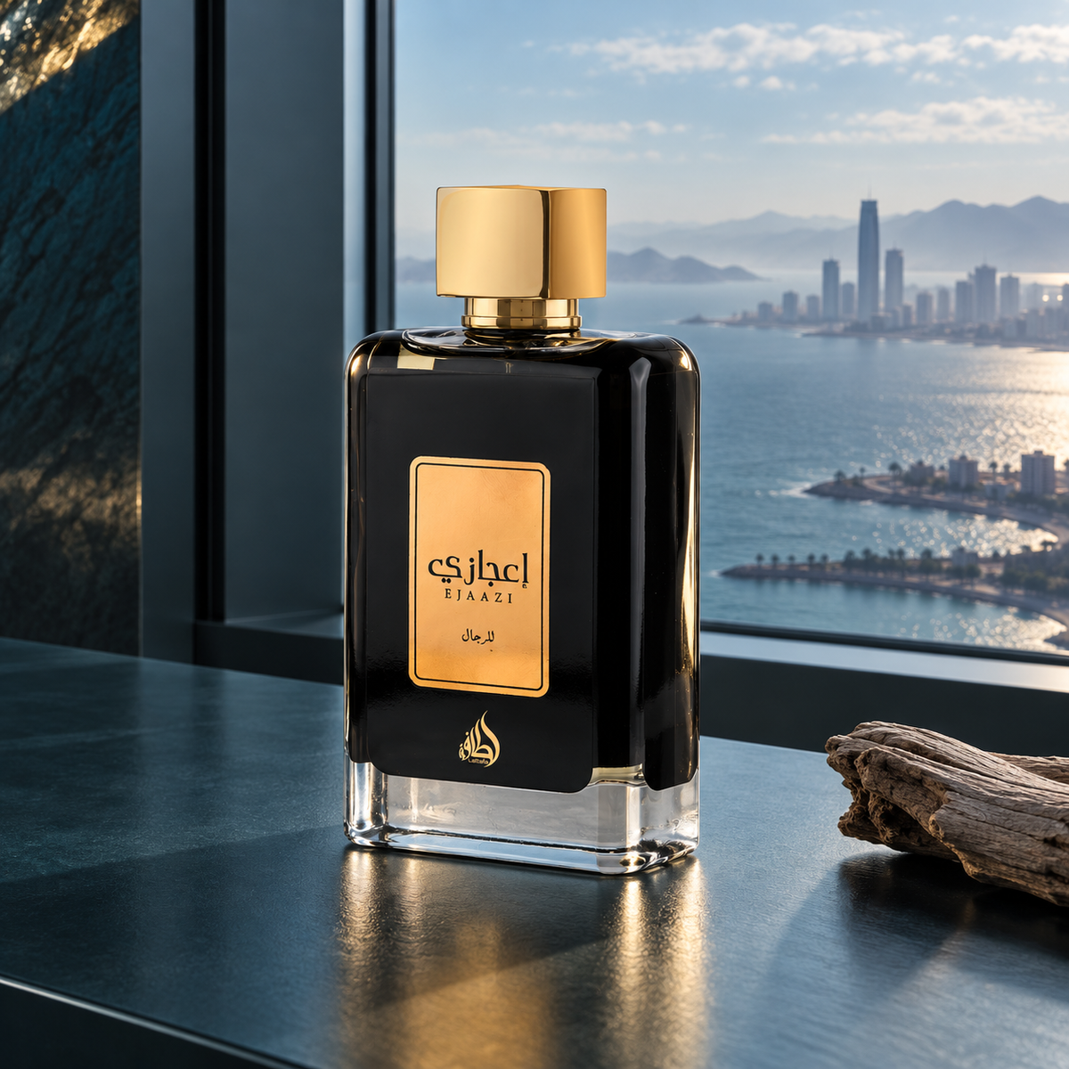 Lattafa Ejaazi EDP 100 ml – produkt v prostředí