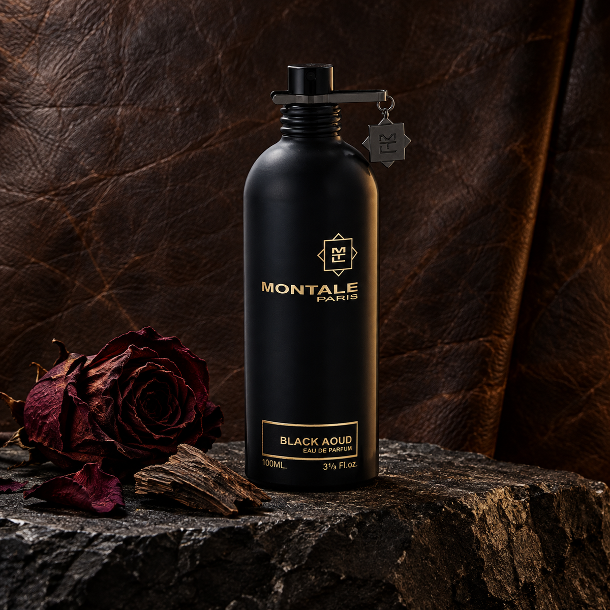 Montale Black Aoud EDP 100 ml – produkt v prostředí
