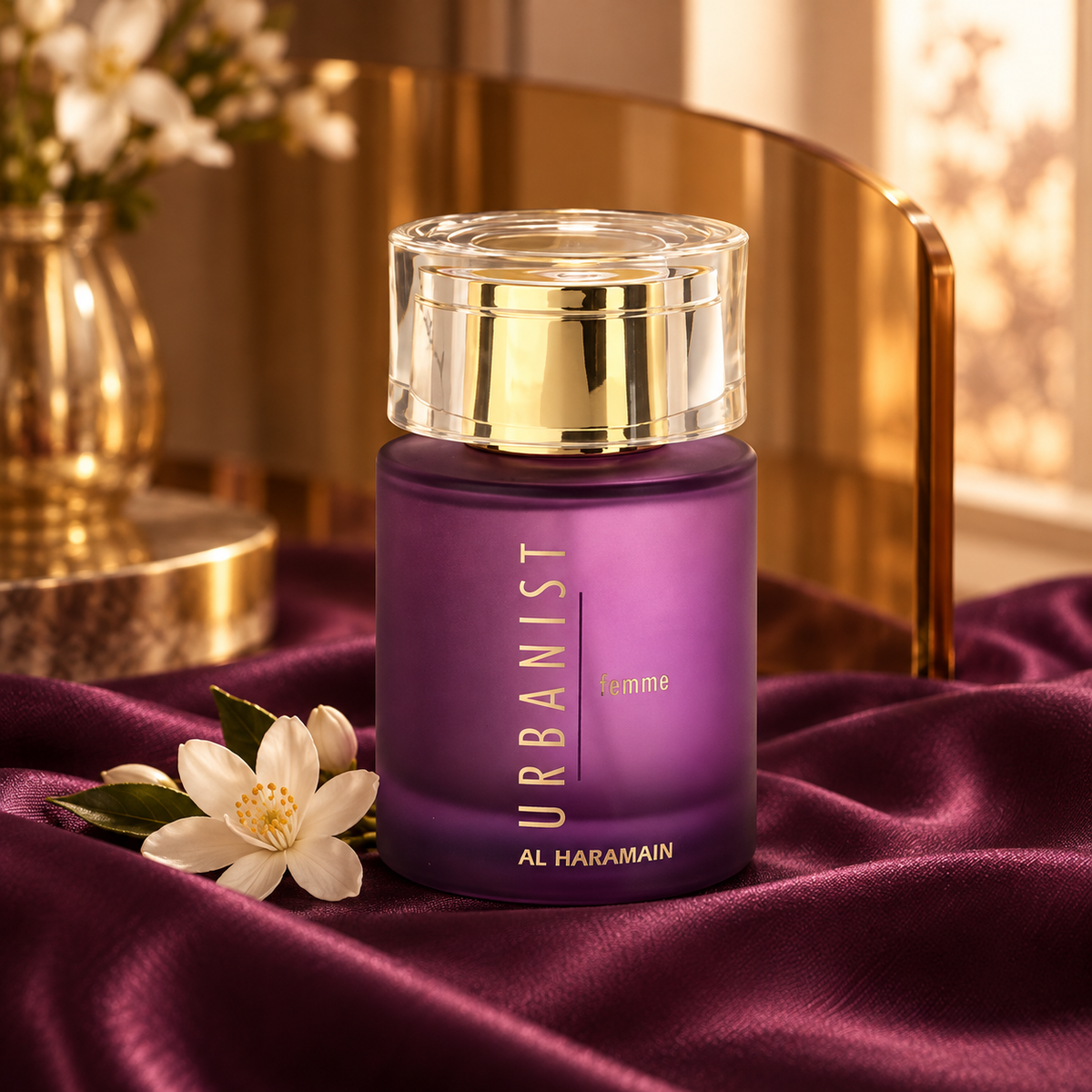 Al Haramain Urbanist Femme EDP 100 ml – produkt v prostředí
