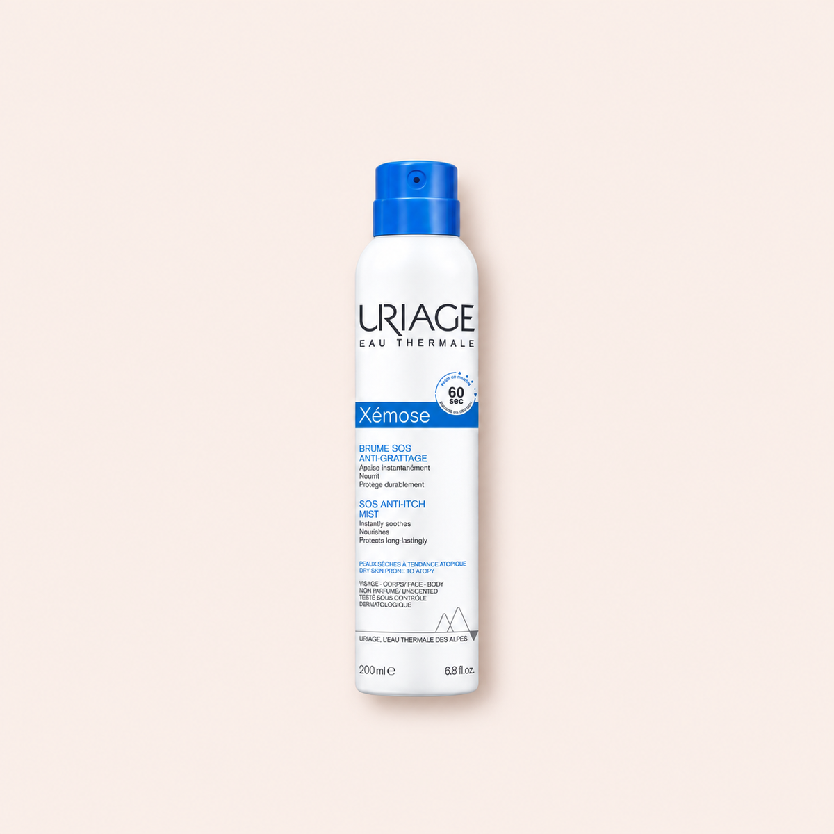 Uriage Xémose SOS Anti-Itch Mist 200 ml – titulní produktová fotografie – MrRizz