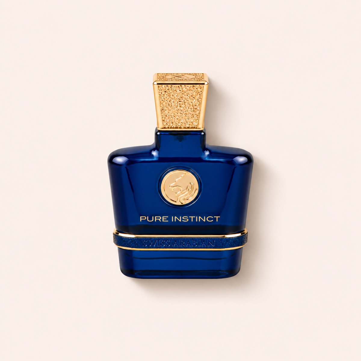 Swiss Arabian Pure Instinct EDP 100 ml na béžovém pozadí – MrRizz
