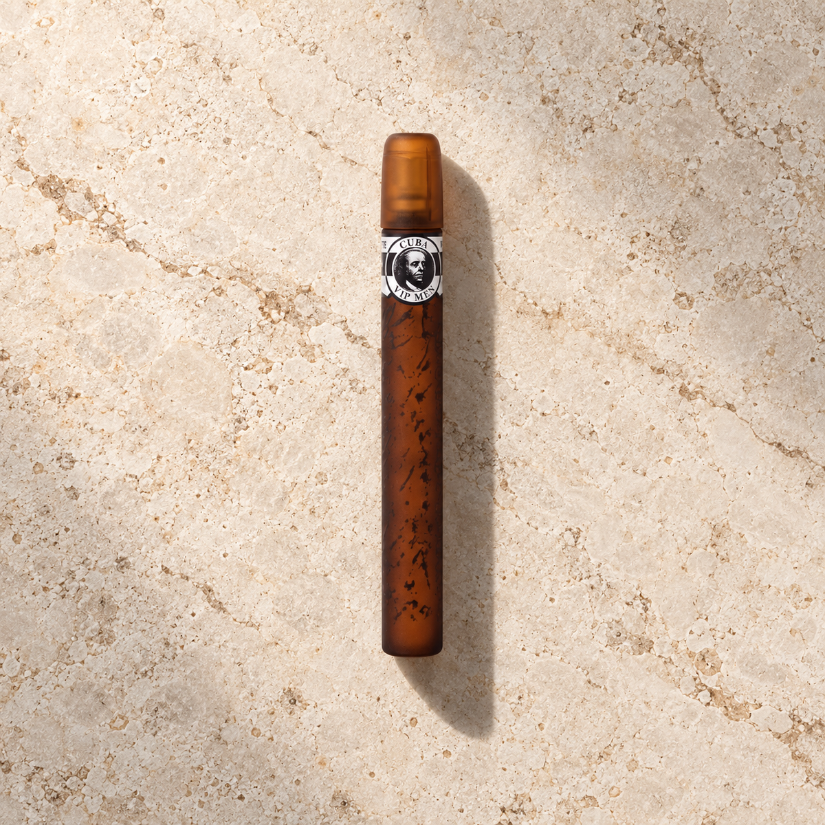 Cuba VIP 35 ml – parfém v prostředí, pohled shora s bočním stínem