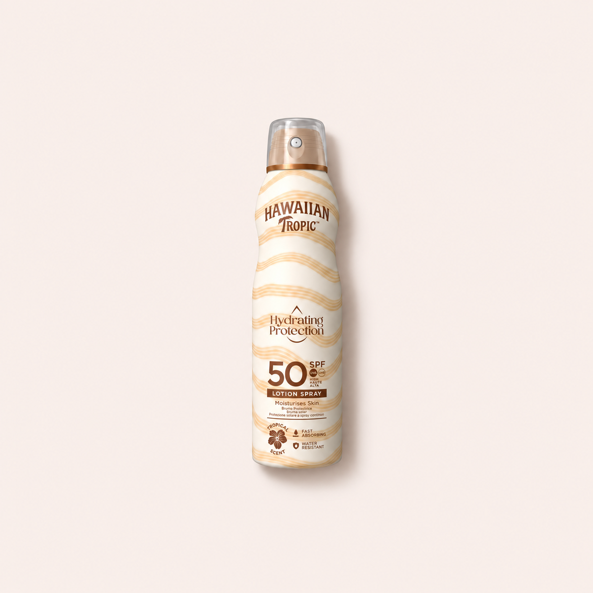 Hawaiian Tropic Hydrating Protection Lotion Spray SPF50 220 ml – MrRizz
