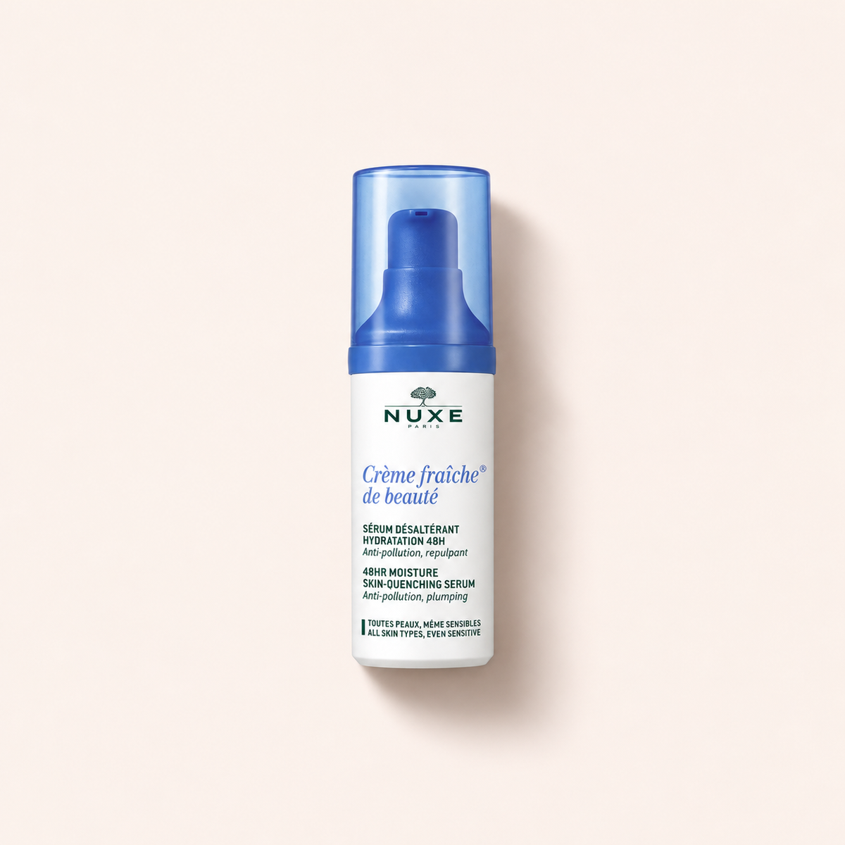 NUXE Creme Fraiche de Beauté 48HR Moisture Skin-Quenching Serum 30 ml – titulní produktová fotografie – MrRizz