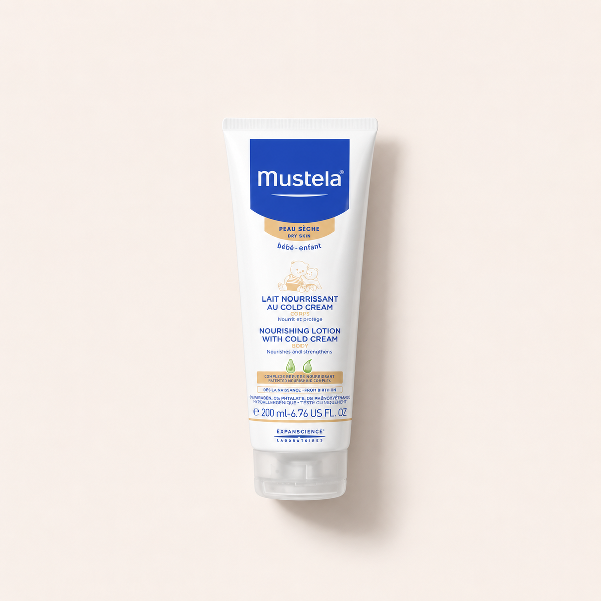 Mustela Bébé Nourishing Lotion With Cold Cream 200 ml – tělové mléko – MrRizz