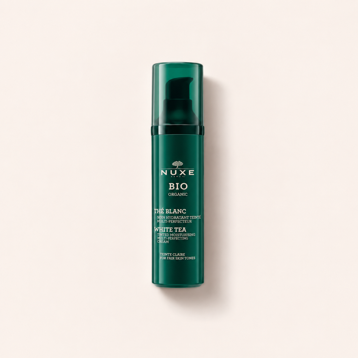 NUXE Bio Organic White Tea Tinted Cream 50 ml – denní pleťový krém – MrRizz