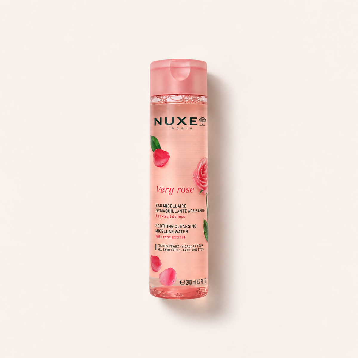 NUXE Very Rose Soothing Cleansing Micellar Water 200 ml – micelární voda – MrRizz