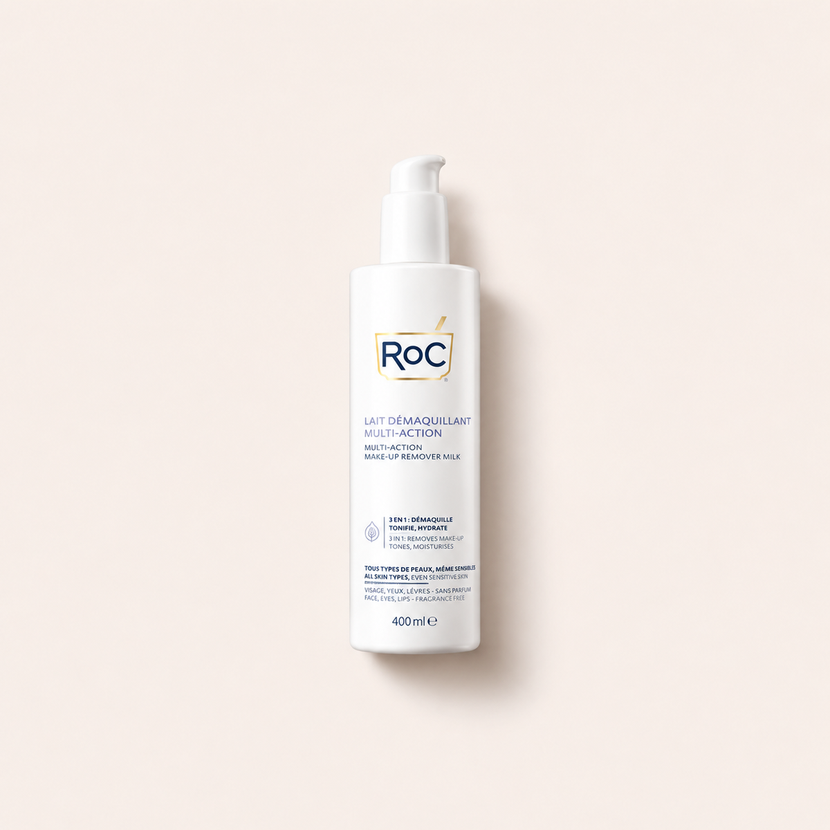 RoC Multi-Action Make-Up Remover Milk 3-In-1 400 ml – odličovač tváře – MrRizz