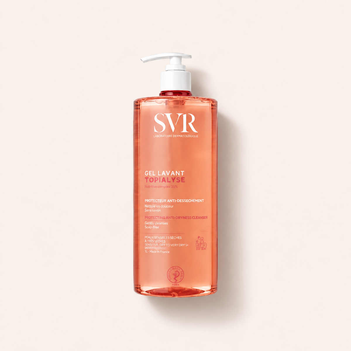 SVR Topialyse Gel Lavant 1000 ml – sprchový gel – MrRizz