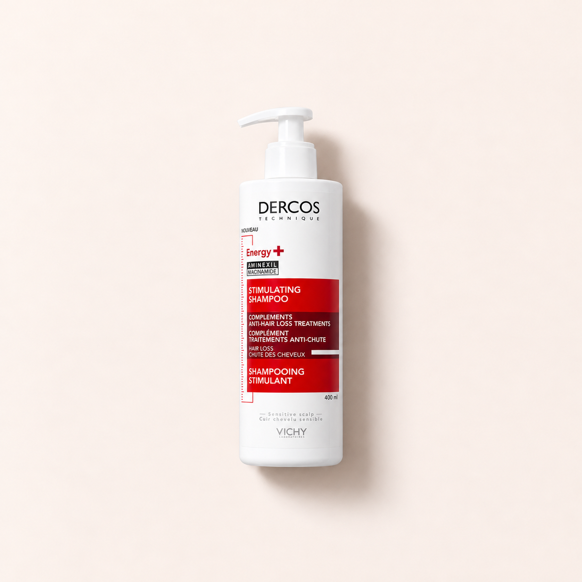 Vichy Dercos Energy+ 400 ml – šampon – MrRizz