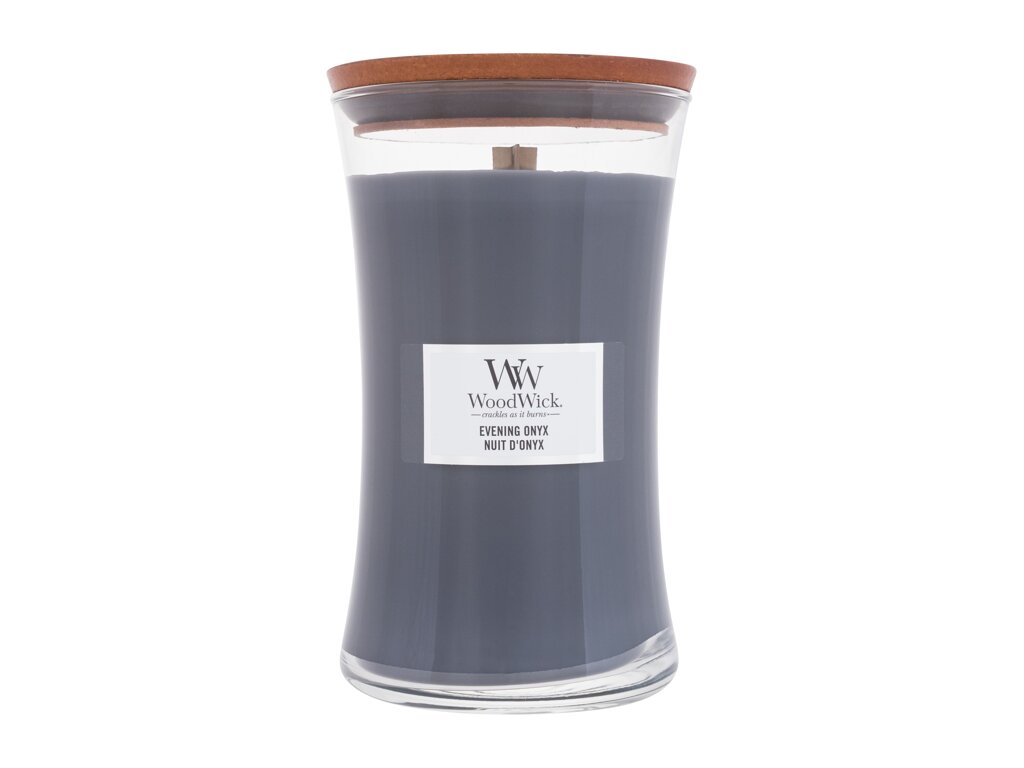 WoodWick Evening Onyx 610 ml - 610ml - Vonná svíčka