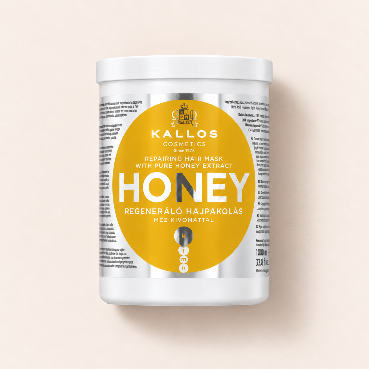 Titulní fotografie produktu Kallos Cosmetics Honey 1000 ml – MrRizz