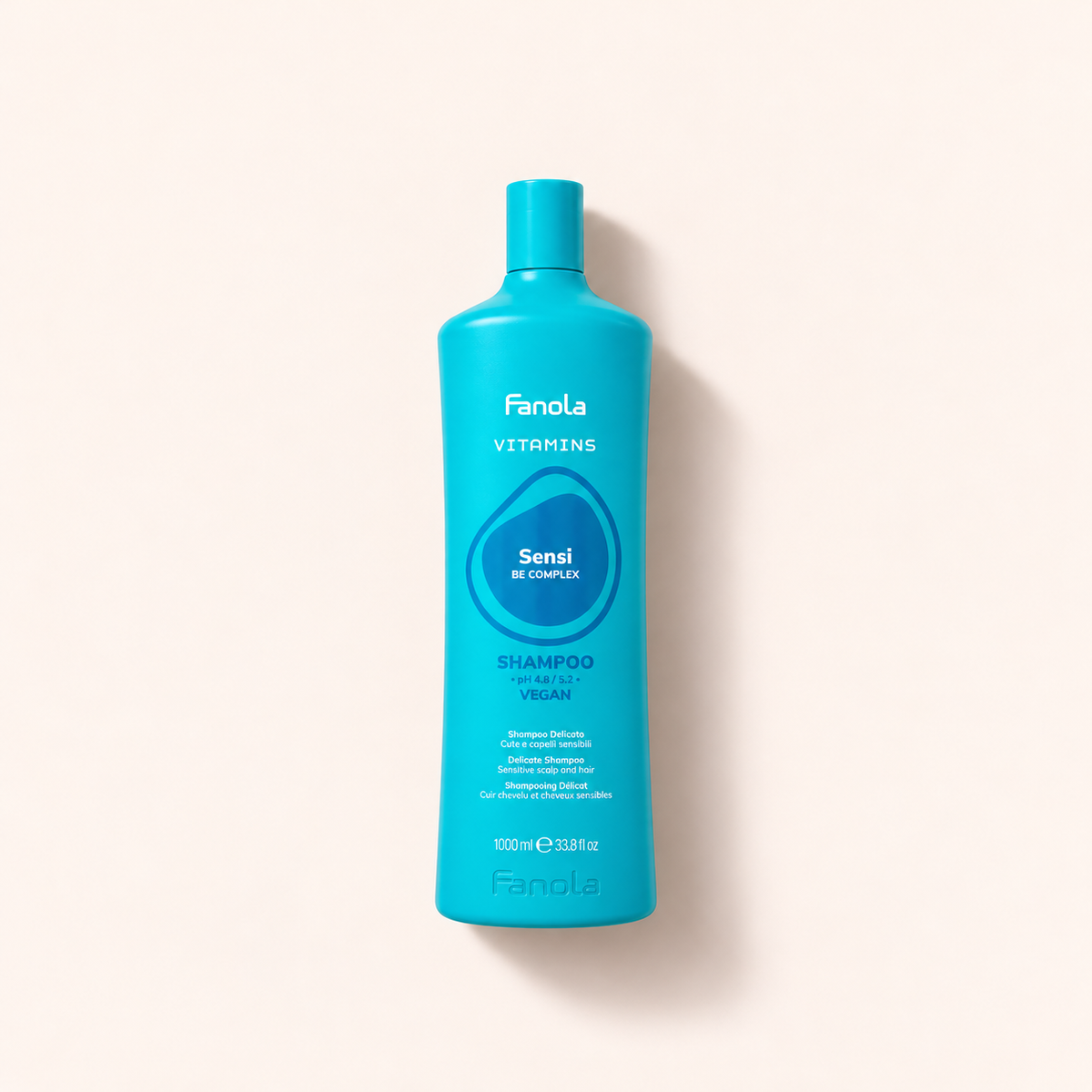 Fanola Vitamins Sensi Shampoo, šampon pro citlivou pokožku hlavy 1000 ml – MrRizz
