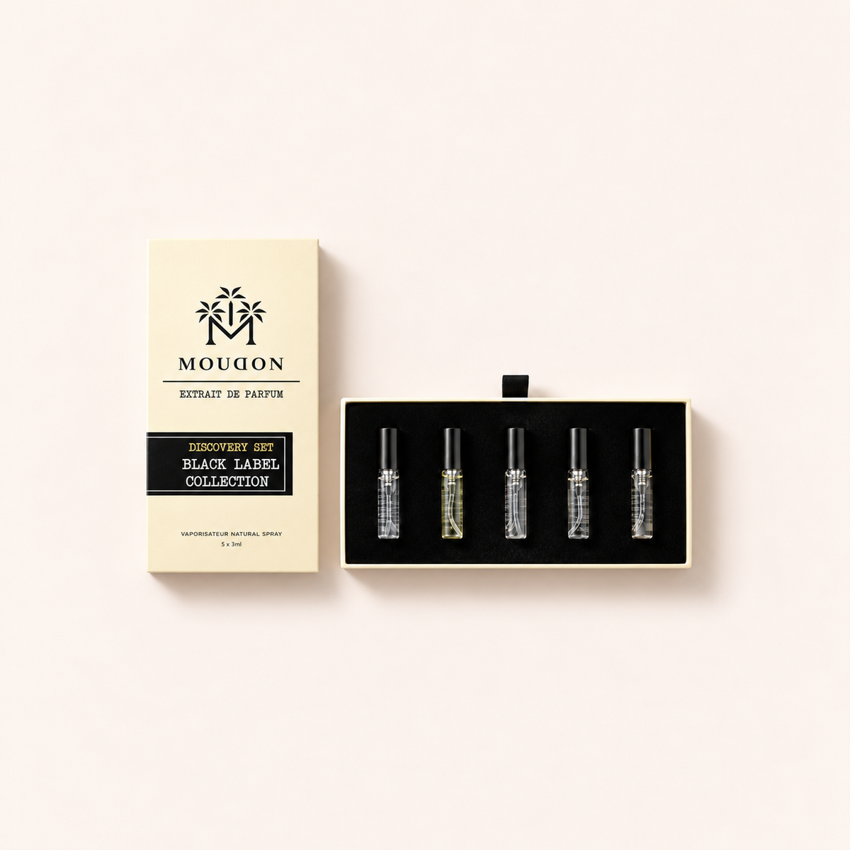 Moudon Black Label Collection Discovery Set 5 × 3 ml – MrRizz