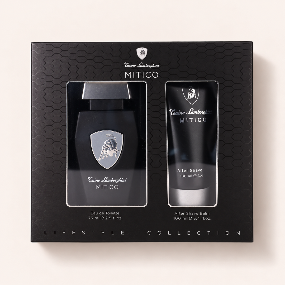 Lamborghini Mitico – sada EDT 75 ml a balzám po holení 100 ml
