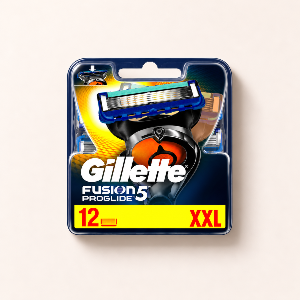 Gillette Fusion5 ProGlide náhradní holicí hlavice, 12 kusů – MrRizz