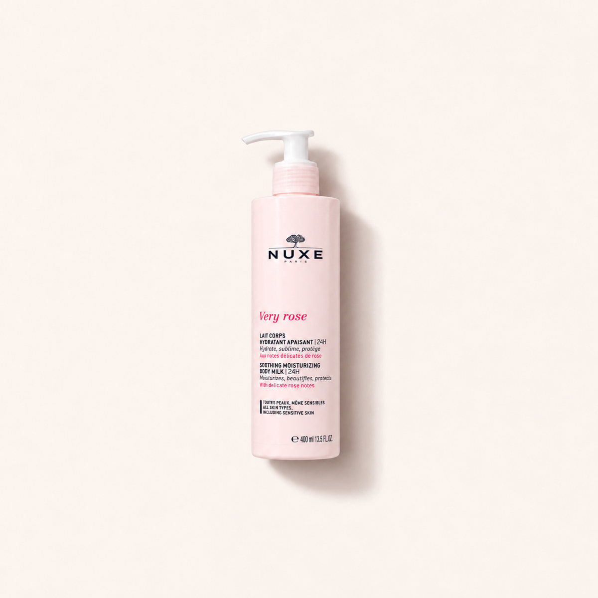 NUXE Very Rose Soothing Moisturizing Body Milk 400 ml