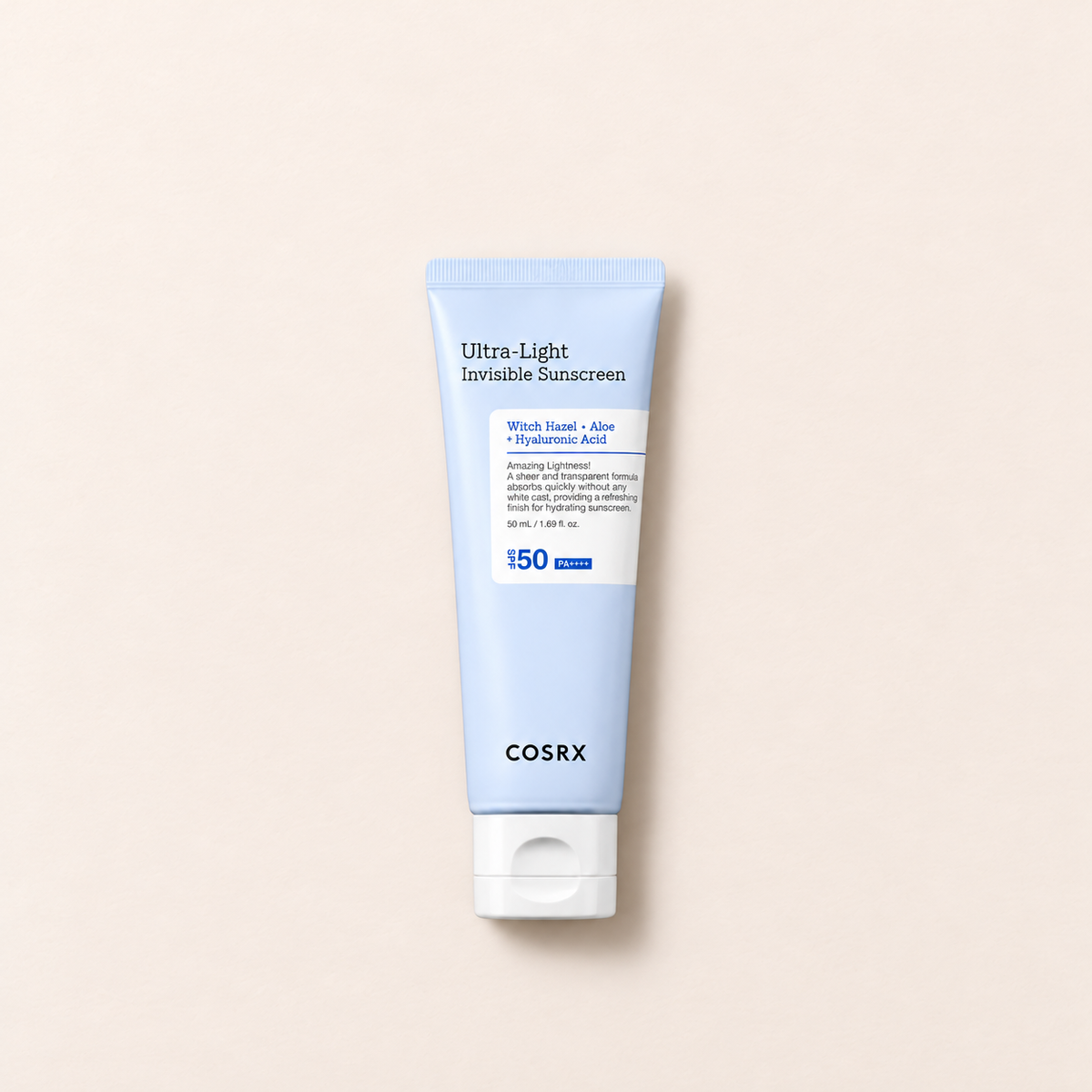 Opalovací krém COSRX Ultra-Light Invisible Sunscreen SPF 50 PA++++ 50 ml – MrRizz