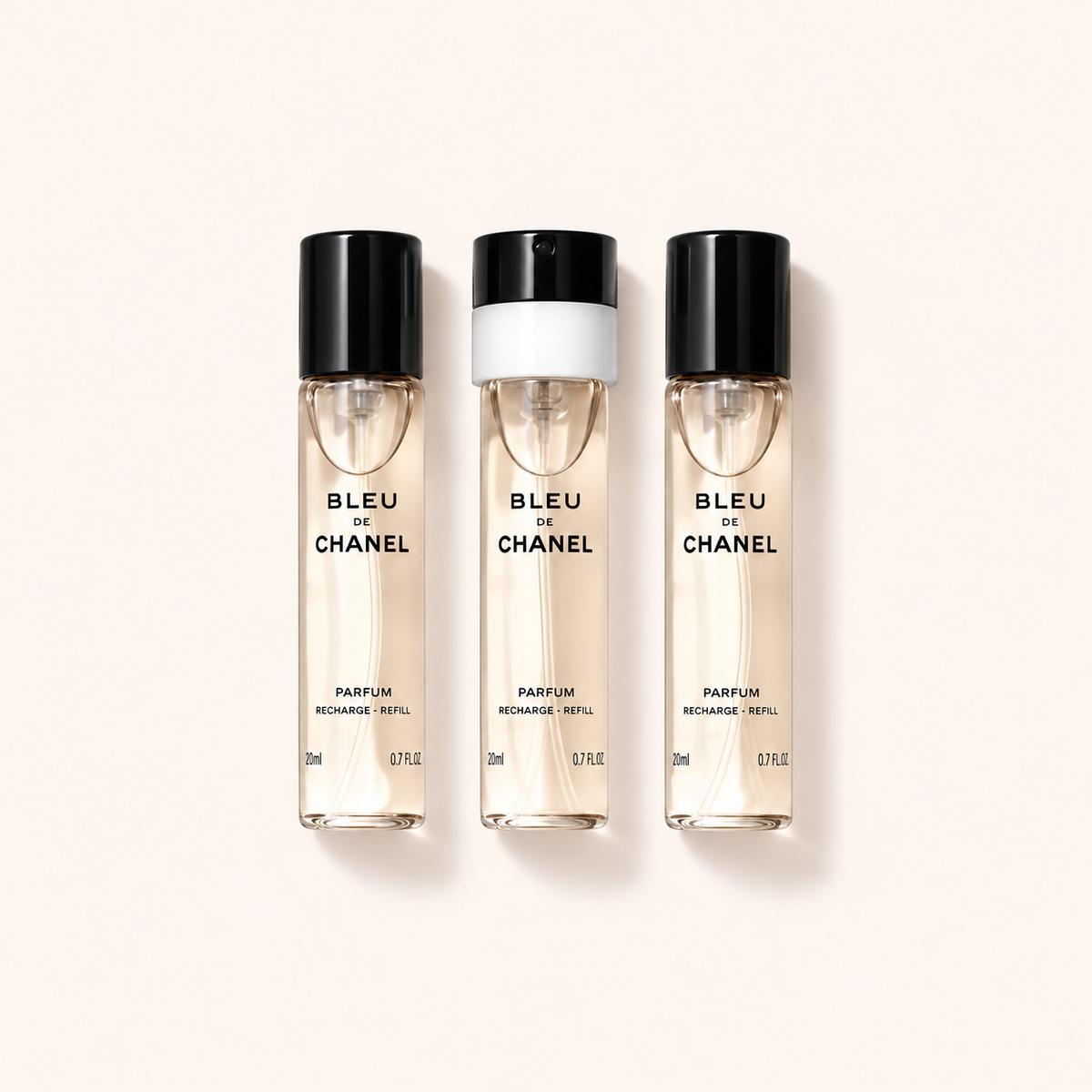 Produktová fotografie Chanel Bleu de Chanel Parfum – náhradní náplně 3 × 20 ml – MrRizz
