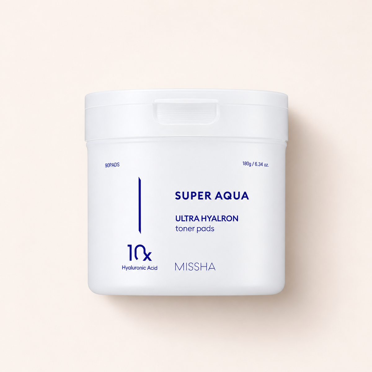 Tonizační tamponky Missha Super Aqua Ultra Hyalron, 90 kusů – MrRizz